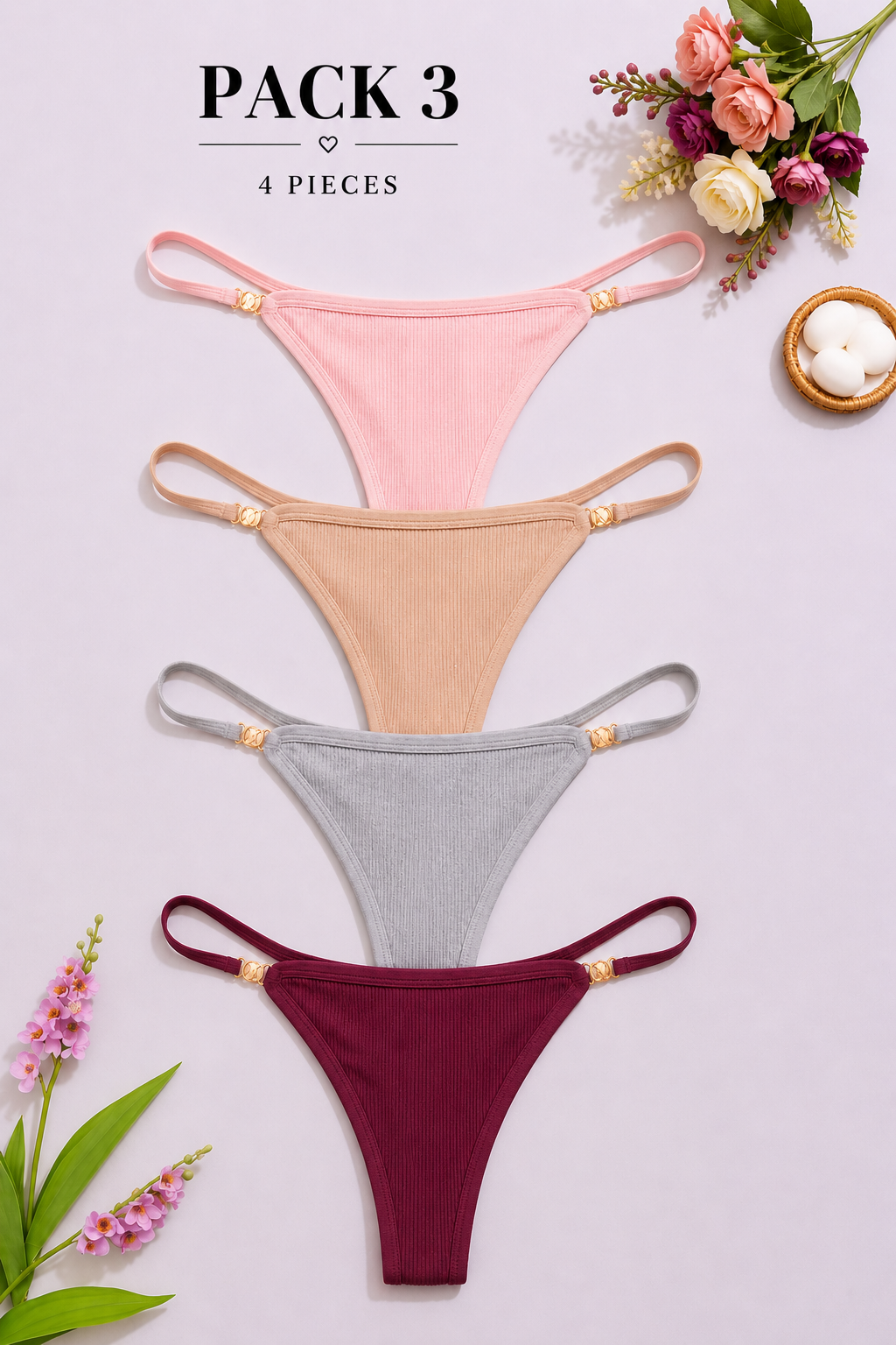 EVERYDAY COTTON PANTIES π©·π€π€