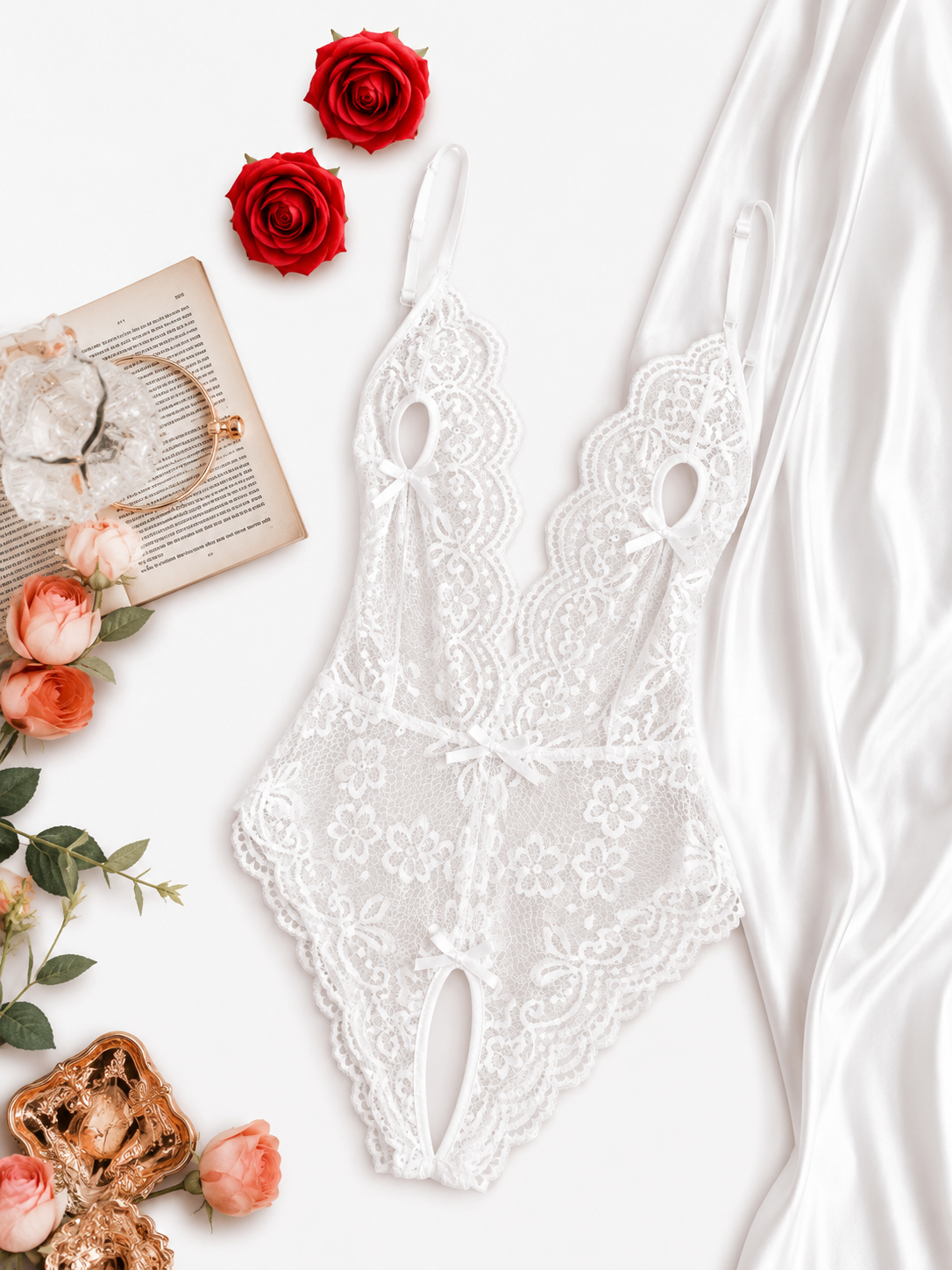 SWEET WHITE LINGERIE 🤍